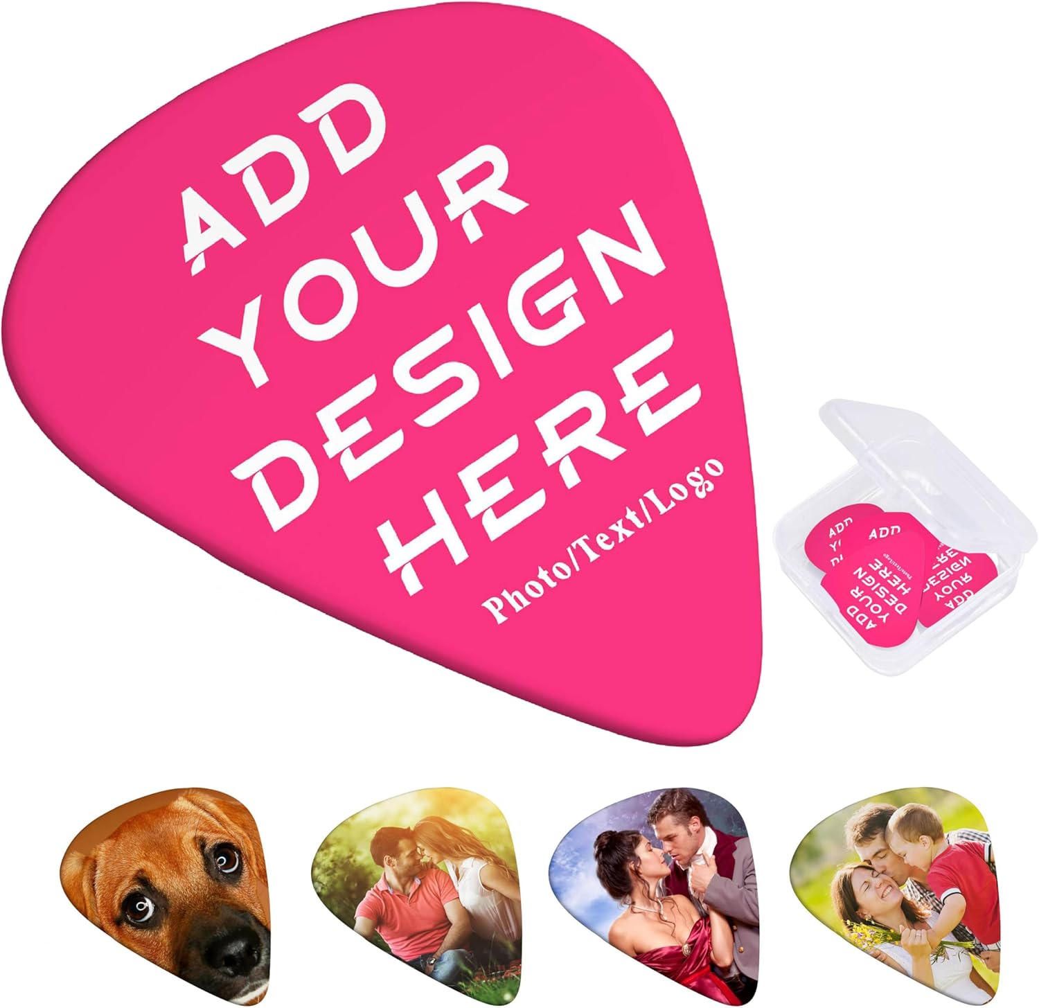 Personalized Guitar Picks - Your Photo, Your Style!