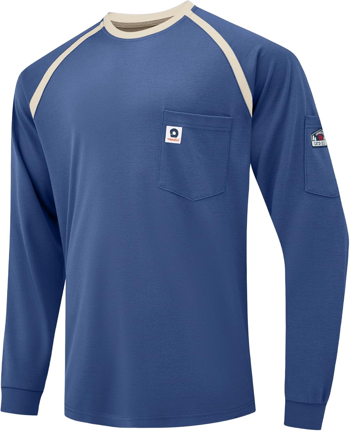 FR Shirts for Men 100% Cotton Lightweight Flame Resistant Wear