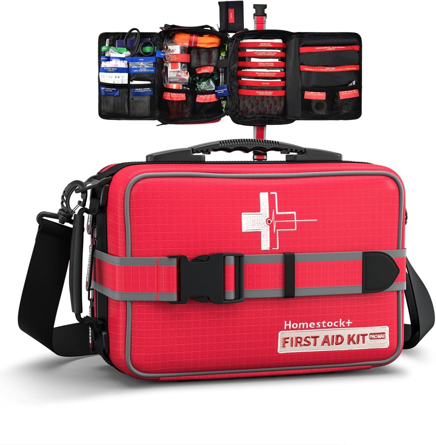 401-Piece Advanced First Aid Kit for Home & Travel