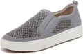 Vionic Women's Sneaker Kimmie Perf Suede Leather Slip-On - Built-In