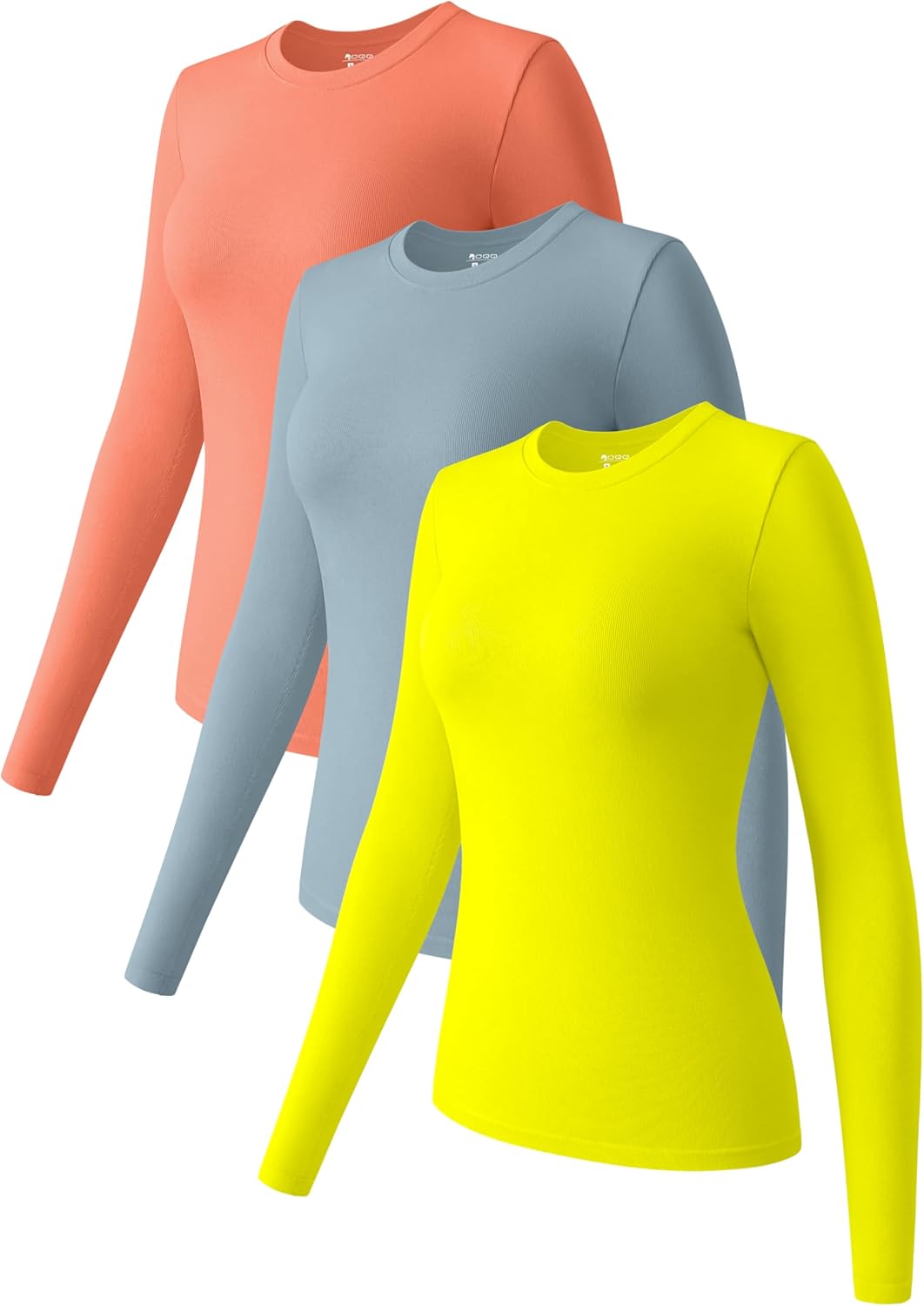OQQ Womens 3 Piece Long Sleeve Tops for Casual Outfits