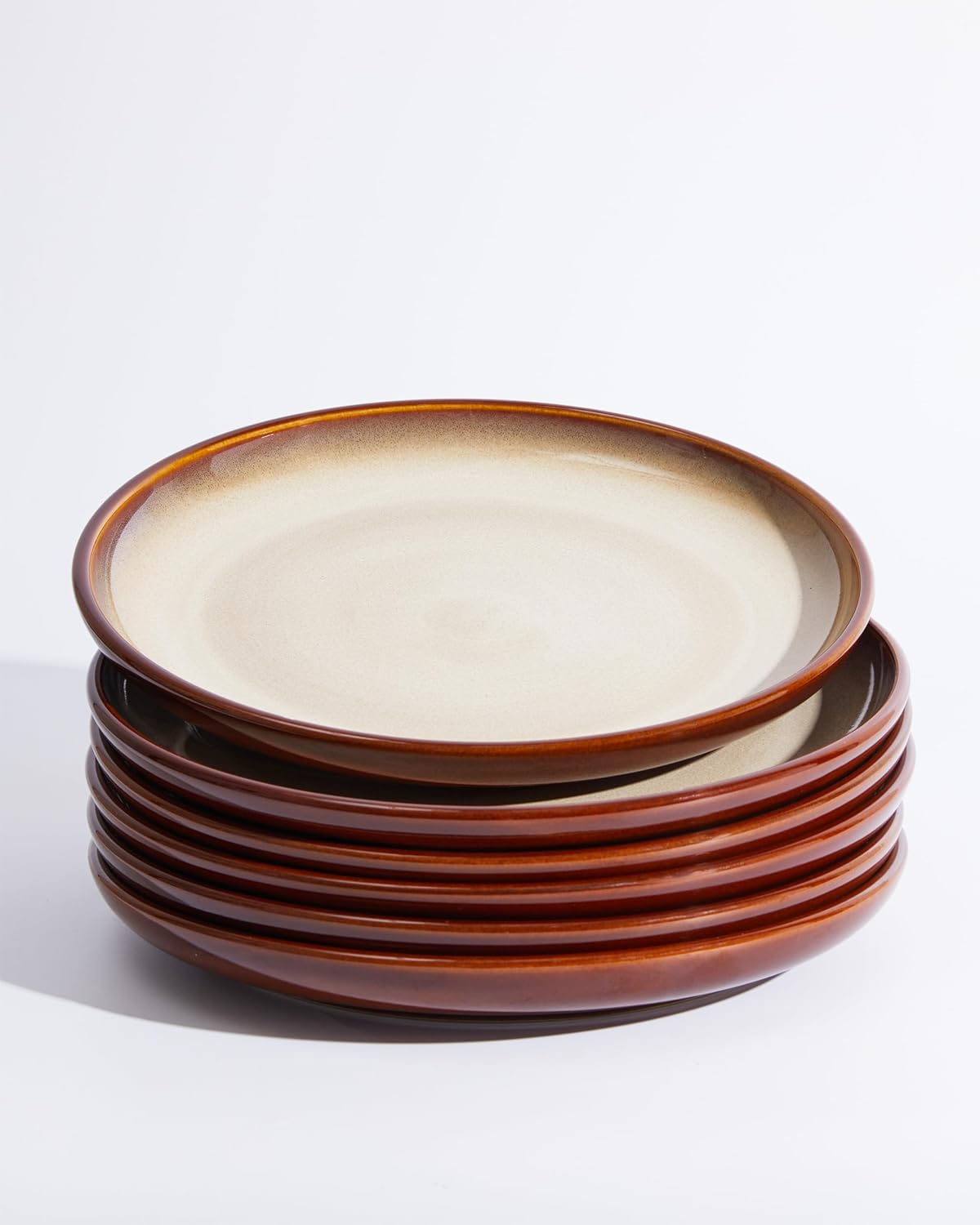 10 Inch Dinner Plates Set of 6, Stoneware for Elegant Dining