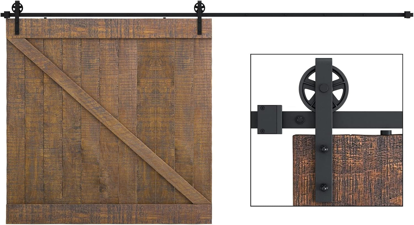 SMARTSTANDARD 16 Feet Heavy Duty Sliding Barn Hardware Kit Review