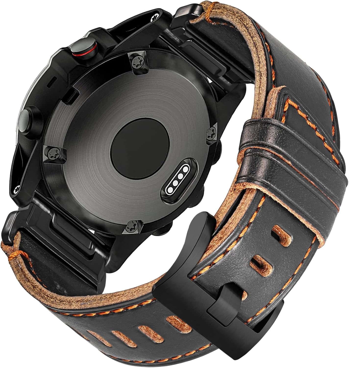 Soft Horween Leather Watch Band for Garmin Fenix and More