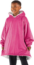 Wearable Blanket Hoodie Oversized Sherpa - Warm Cozy Homey