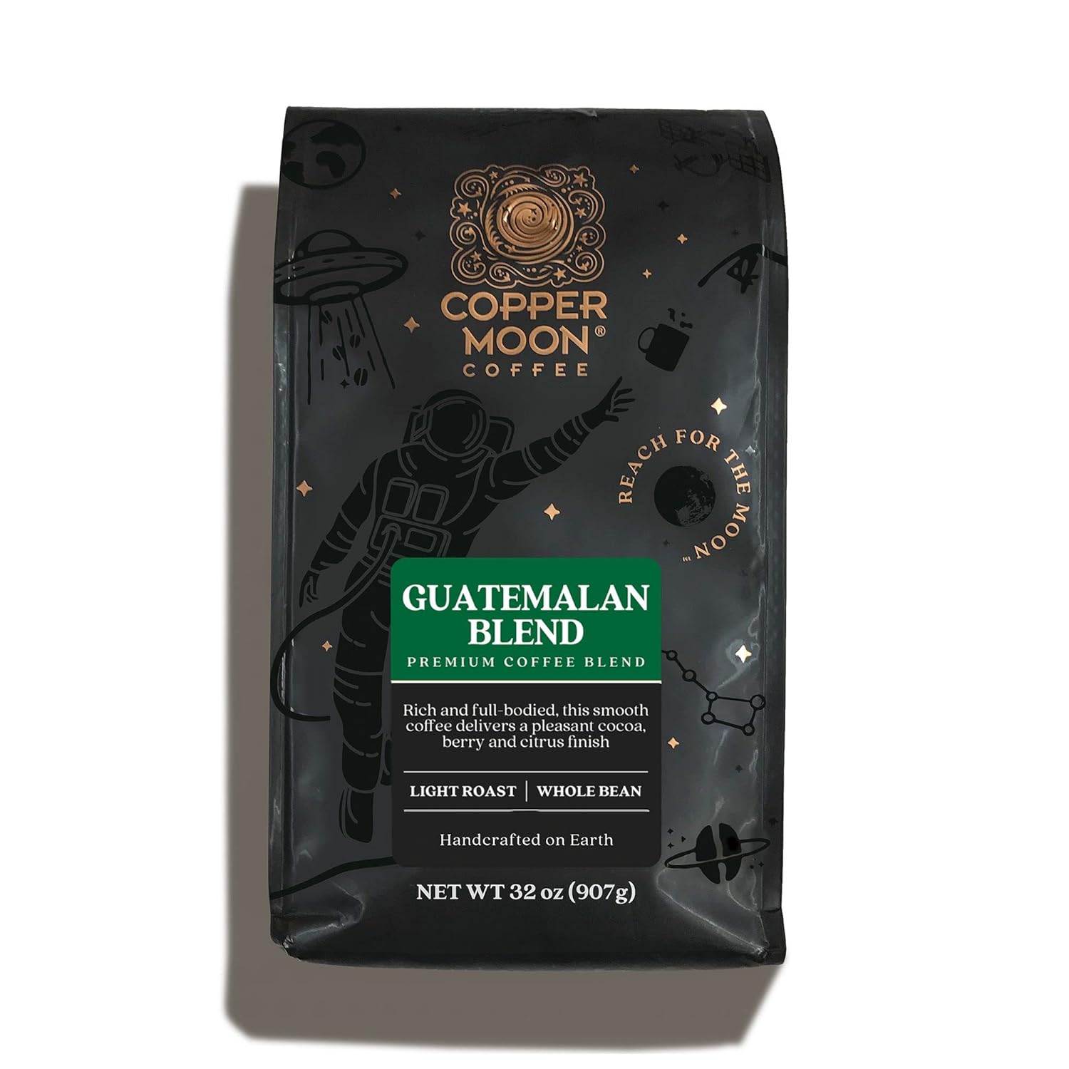 Copper Moon Guatemalan Antigua Blend: Nutty Light Roast