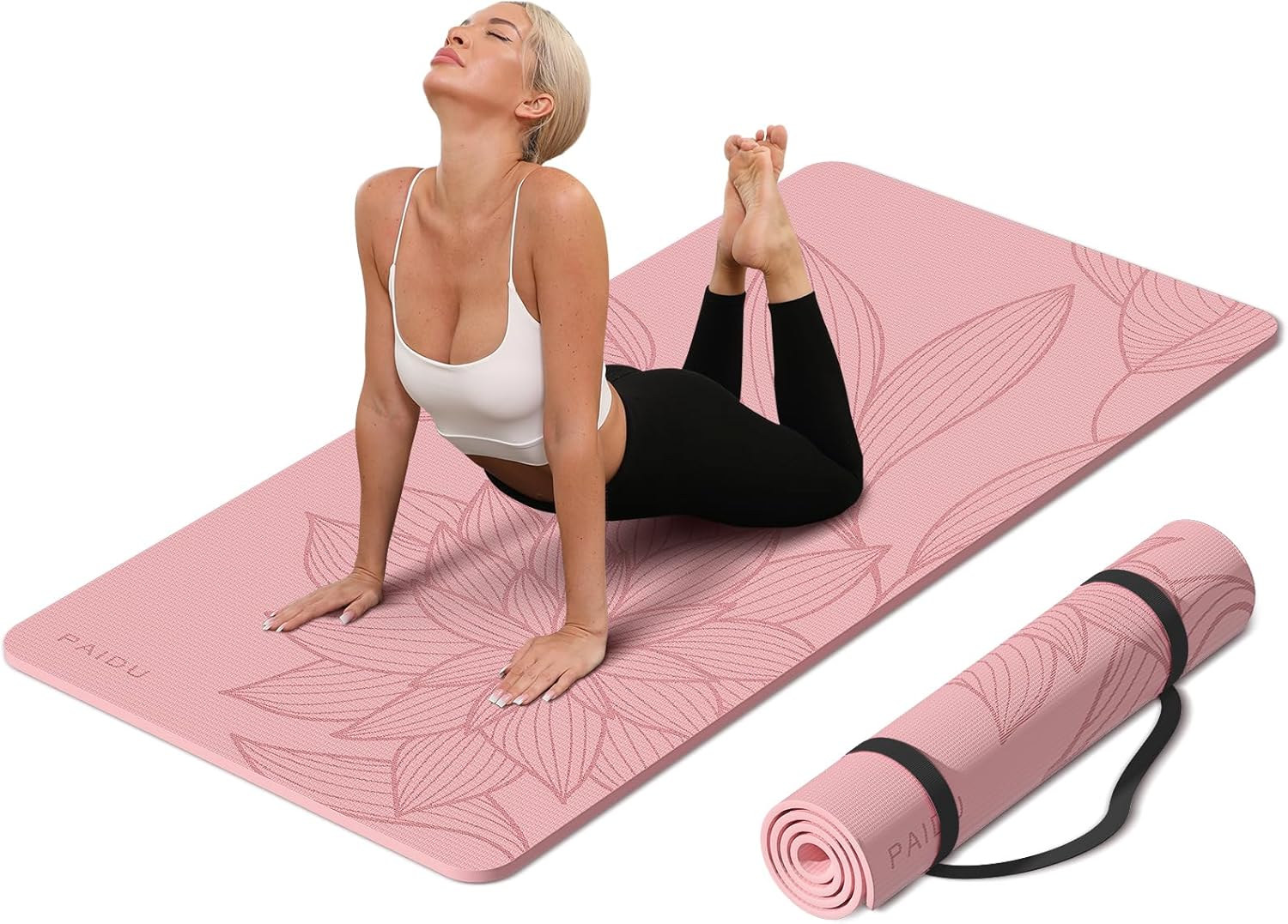 Large Yoga Mat 72x36 Extra Thick Non-Slip for Home Workouts