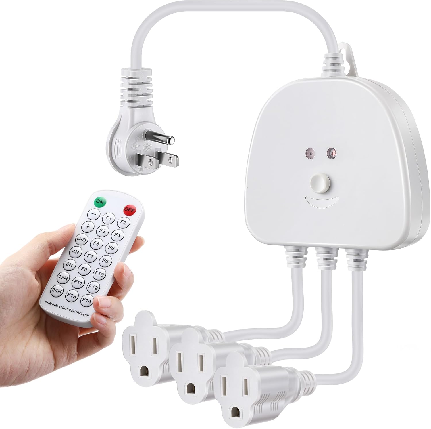 Christmas Light Controller with Remote for Holiday Displays