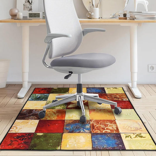 Non-Slip Computer Chair Mat, Hardwood Floor Protector