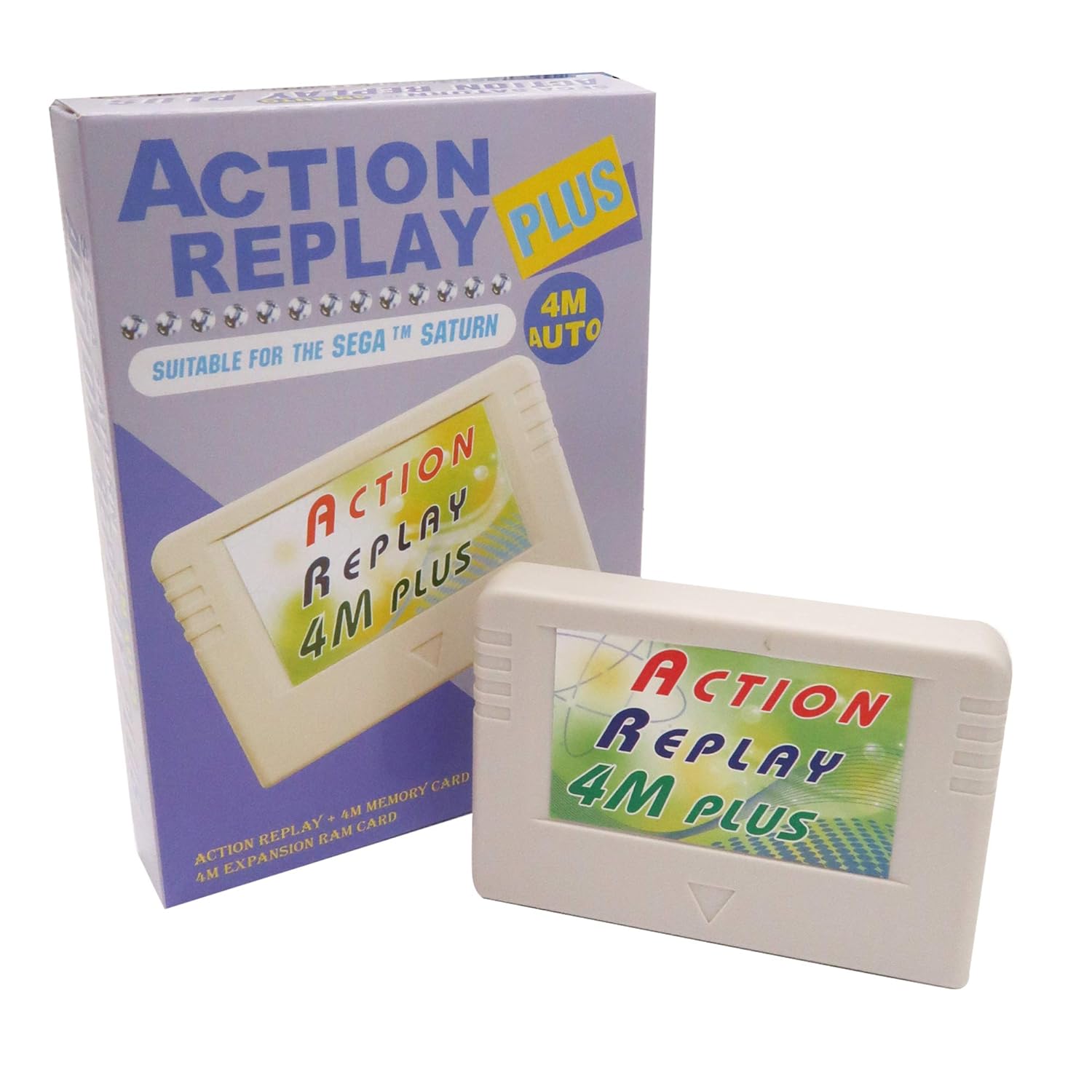 Action Replay 4M Plus - Ultimate Enhancement for Saturn Console