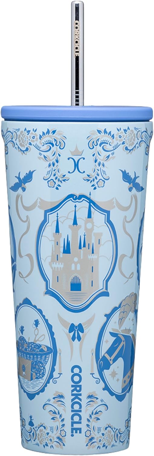 Corkcicle x Disney Princess Cinderella Cold Cup Tumbler 24oz