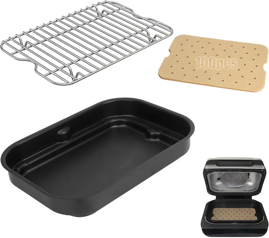 BBQ-PLUS Cooking Pot for Ninja Foodi Grill Accessories Set