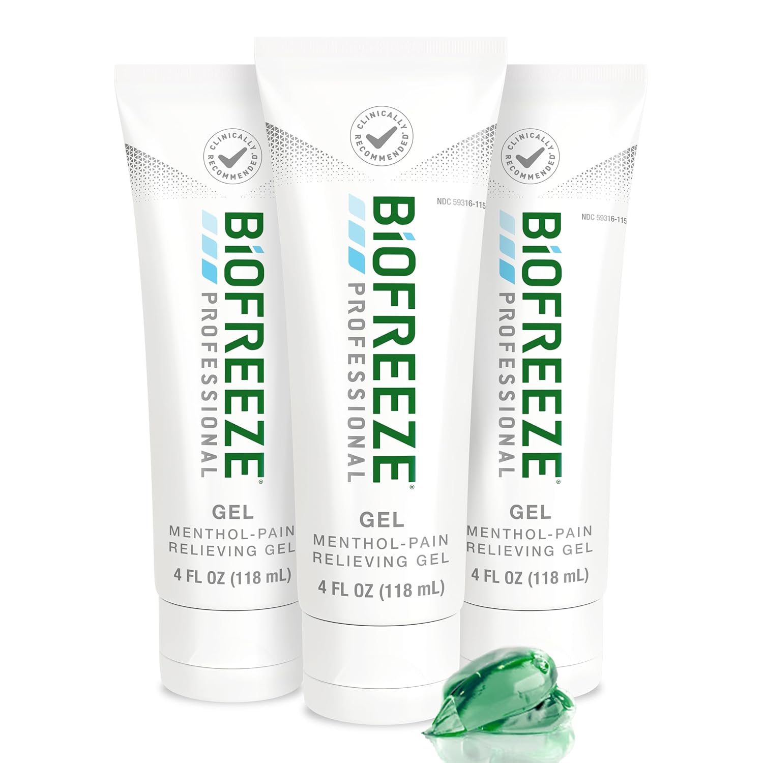 Biofreeze Professional Pain Relief Gel for Fast Cooling Relief