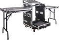 Sound Town 14U PA DJ Pro Audio Rack/Road Case - Durable Tour Ready