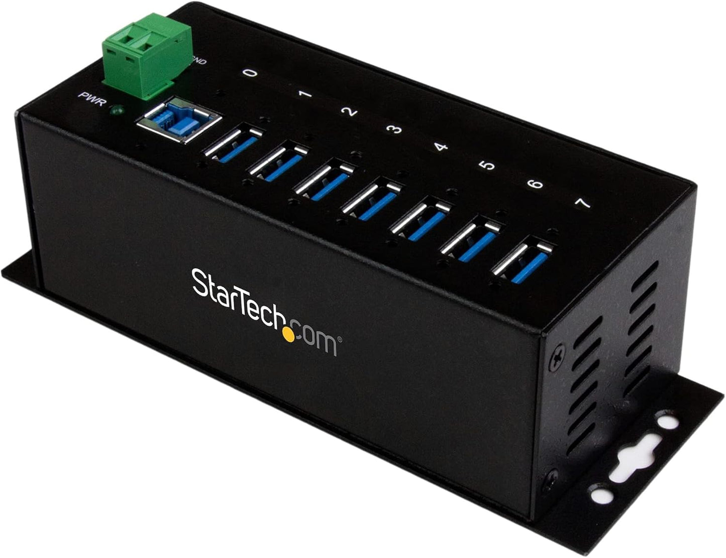 7-Port USB 3.0 Hub with ESD Protection and Surge Protection