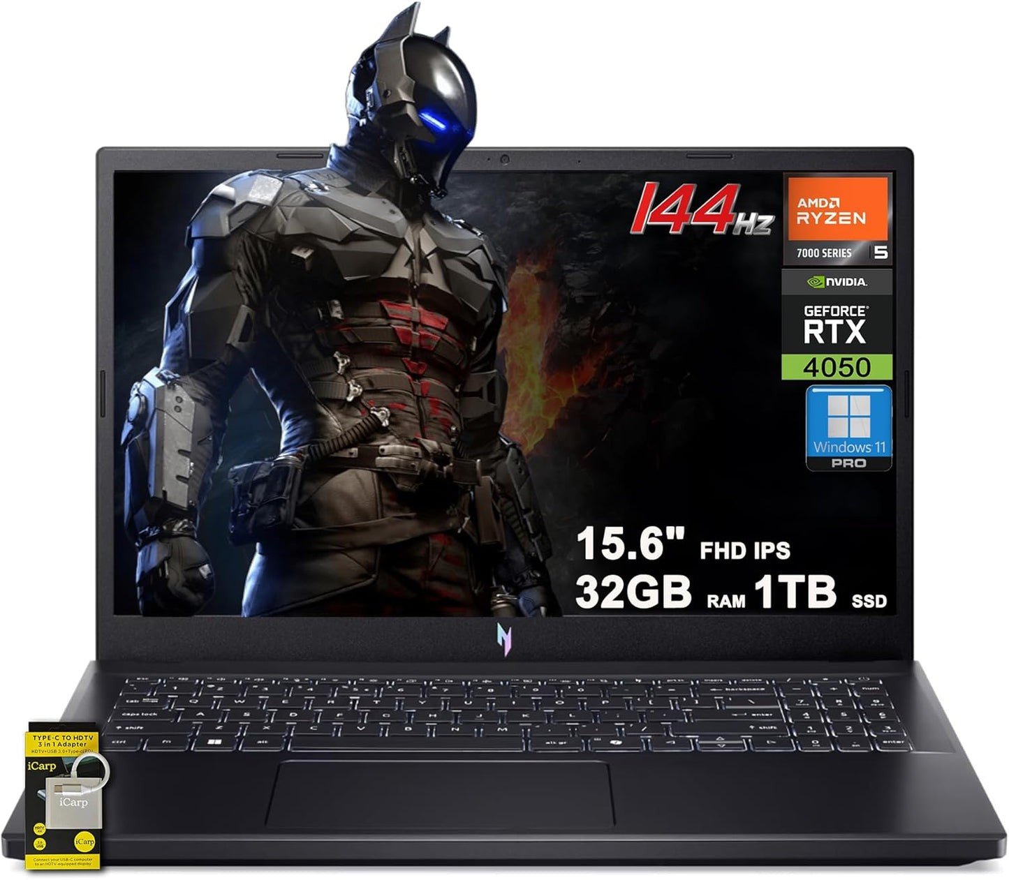 acer Nitro V 15 Gaming Laptop with Ryzen 5 and RTX 4050