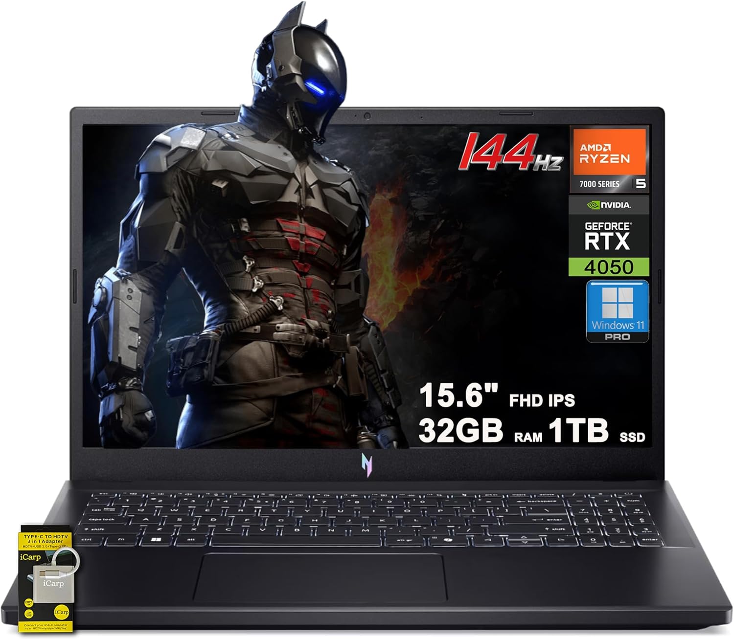 acer Nitro V 15 Gaming Laptop with Ryzen 5 and RTX 4050