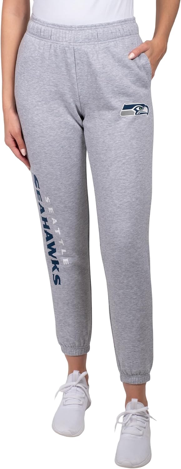 Ultra Game Women's NFL Official Super Soft Sweatpants Joggers