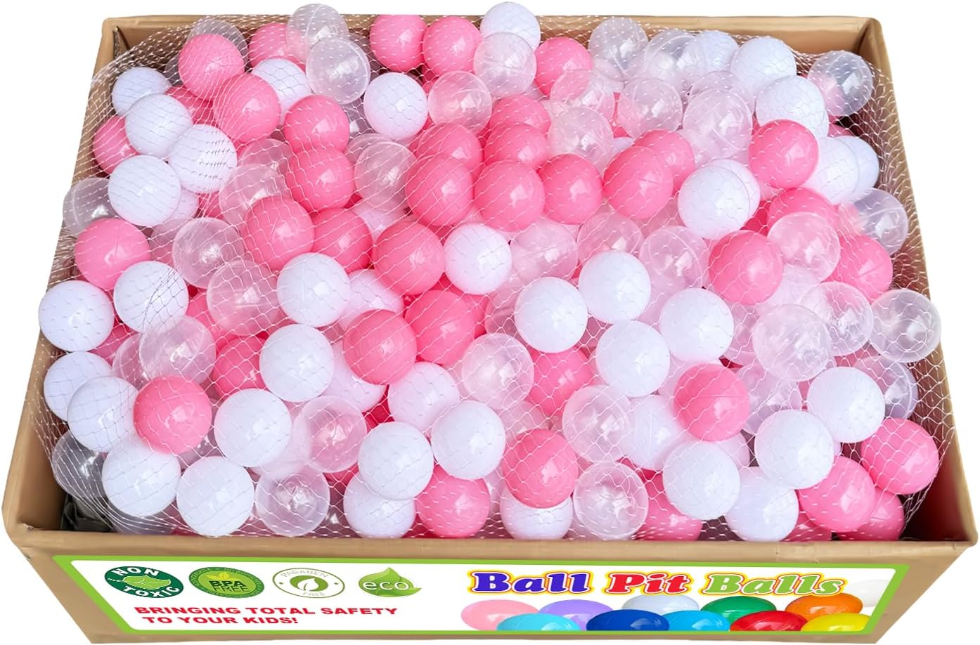 Ball Pit Balls 500 1000 Count for Playpen and Crawling Tunnels