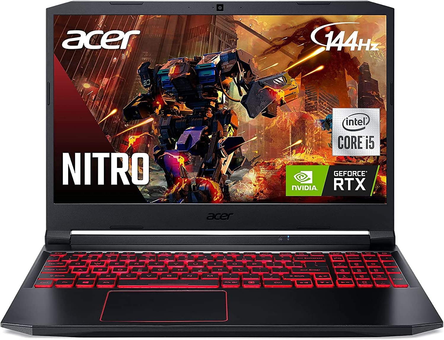 Acer Nitro 5 Gaming Laptop - 15.6 FHD 144Hz Display, RTX 3050, 16GB RAM