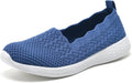 Puxowe Women's Walking Flats with Slip-On Style for Comfort