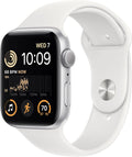 Apple Watch SE (2nd Gen) 44mm Silver Aluminum - Renewed