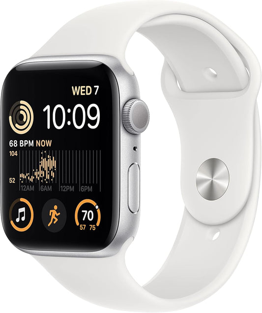 Renewed Apple Watch SE (2nd Gen) - Silver 44mm GPS