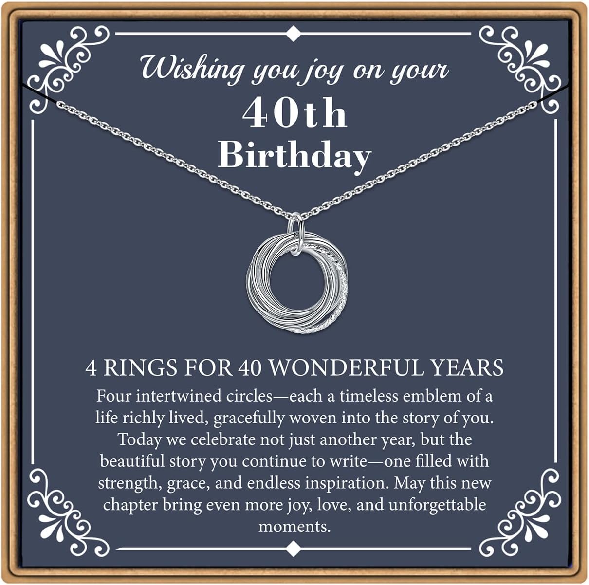 IEFLIFE Birthday Gifts for Women: Sterling Silver Necklace