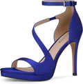 Stiletto Women High Heels 4.3 in Platform Peep Toe - Comfortable Shoes