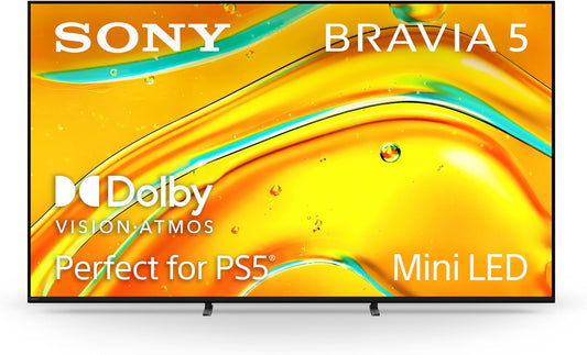Sony BRAVIA 5 65 Inch TV with Mini LED and 4K Smart Features