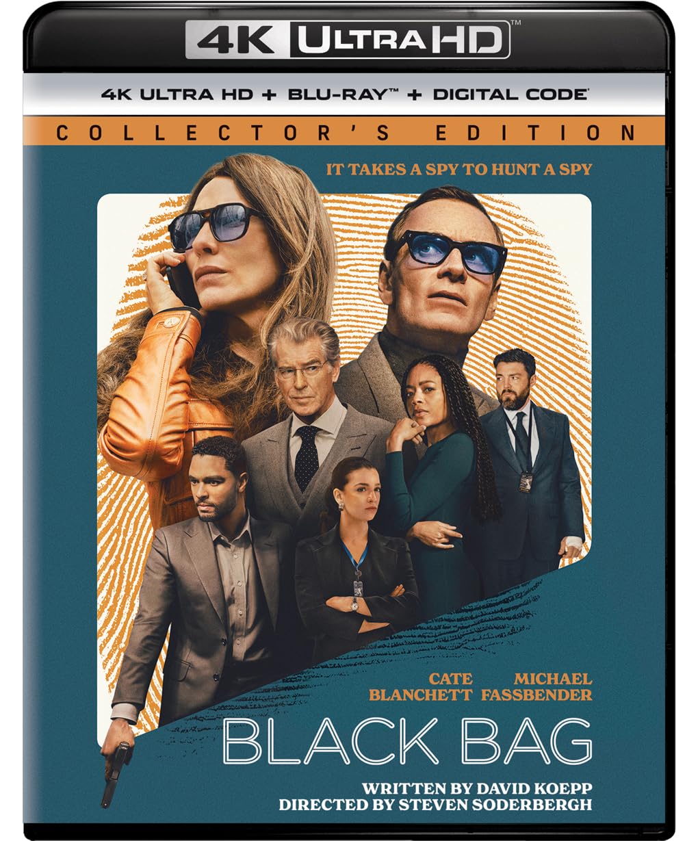 Black Bag 4K UHD Blu-ray Digital - A Cinematic Masterpiece