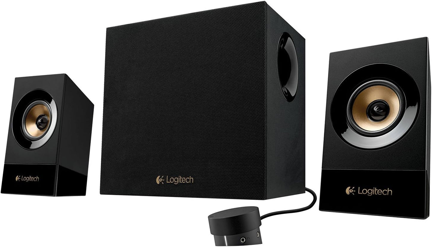 Renewed Logitech Z533 60W Stereo Speakers