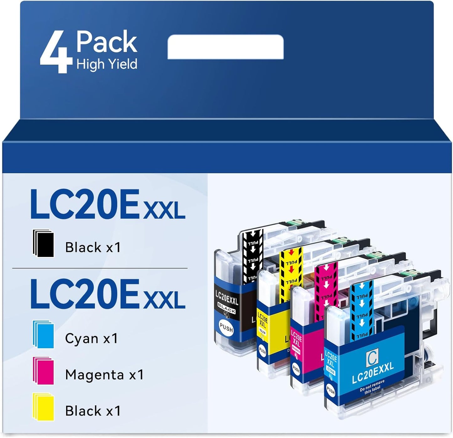 ATOPINK LC20E XXL 4PK Ink: Superior Yield!