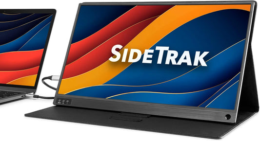 Portable Dual Screen 15.6 FHD | Works with Mac, PC, & More | USB or HDMI Powered
