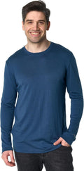 Merino Wool Base Layer Mens - 100% Merino Wool Slim Fit Shirt Clothing
