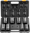 1 in Drive Impact Socket Set 8 Piece Deep Metric 27-41mm - Durable