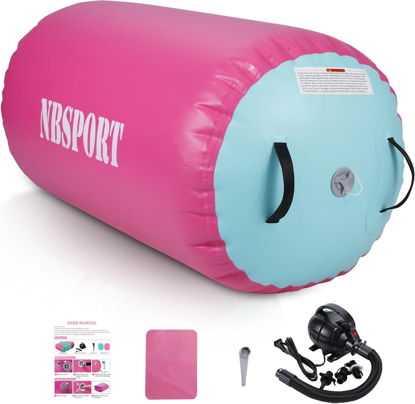 Air Barrel Gymnastics Roller for Safe Training and Fun
