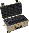 Vault v525 7-Pistol Hard Case with Pre-Cut Foam - Secure Storage