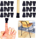 Scratch-Free Silence: Small Chair Leg Protector Caps by Simpracon