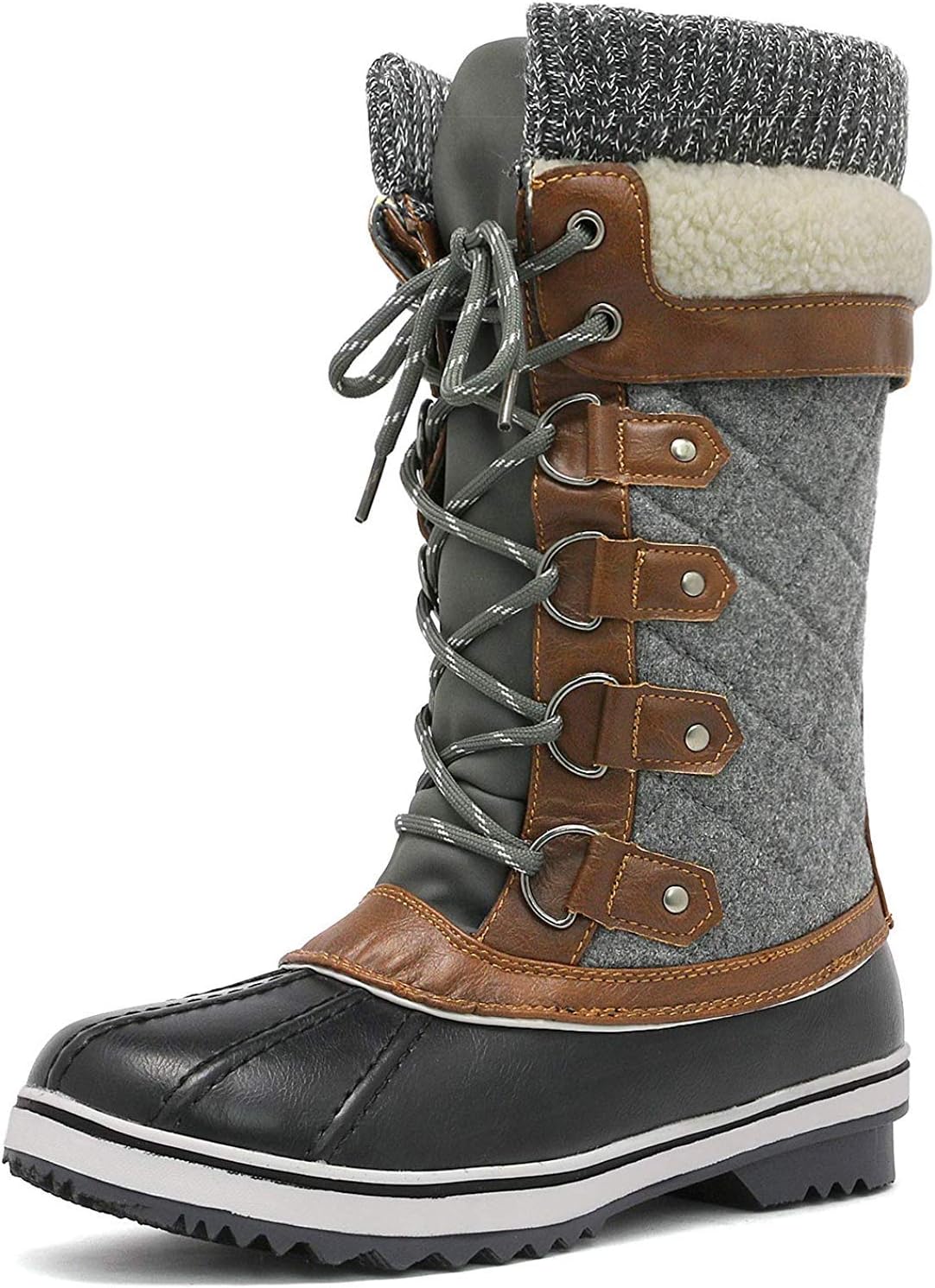 DREAM PAIRS Women's Mid-Calf Waterproof Winter Snow Boots Review