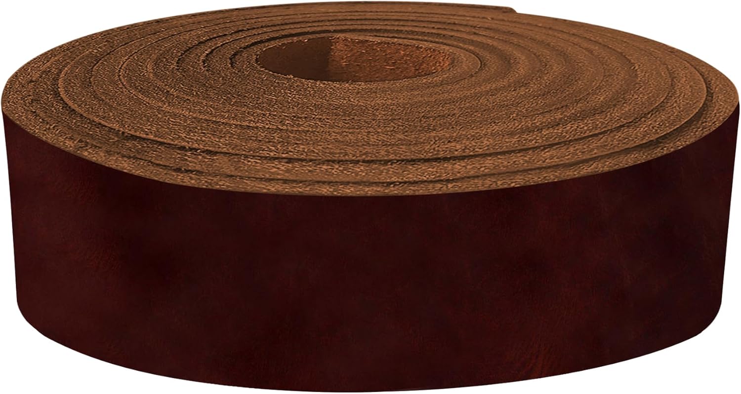 Latigo Leather Belt Straps for Heavy Duty Crafting Projects