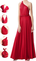Infinity Dresses for Women Bridesmaids Wrap Maxi - Plus Size Option