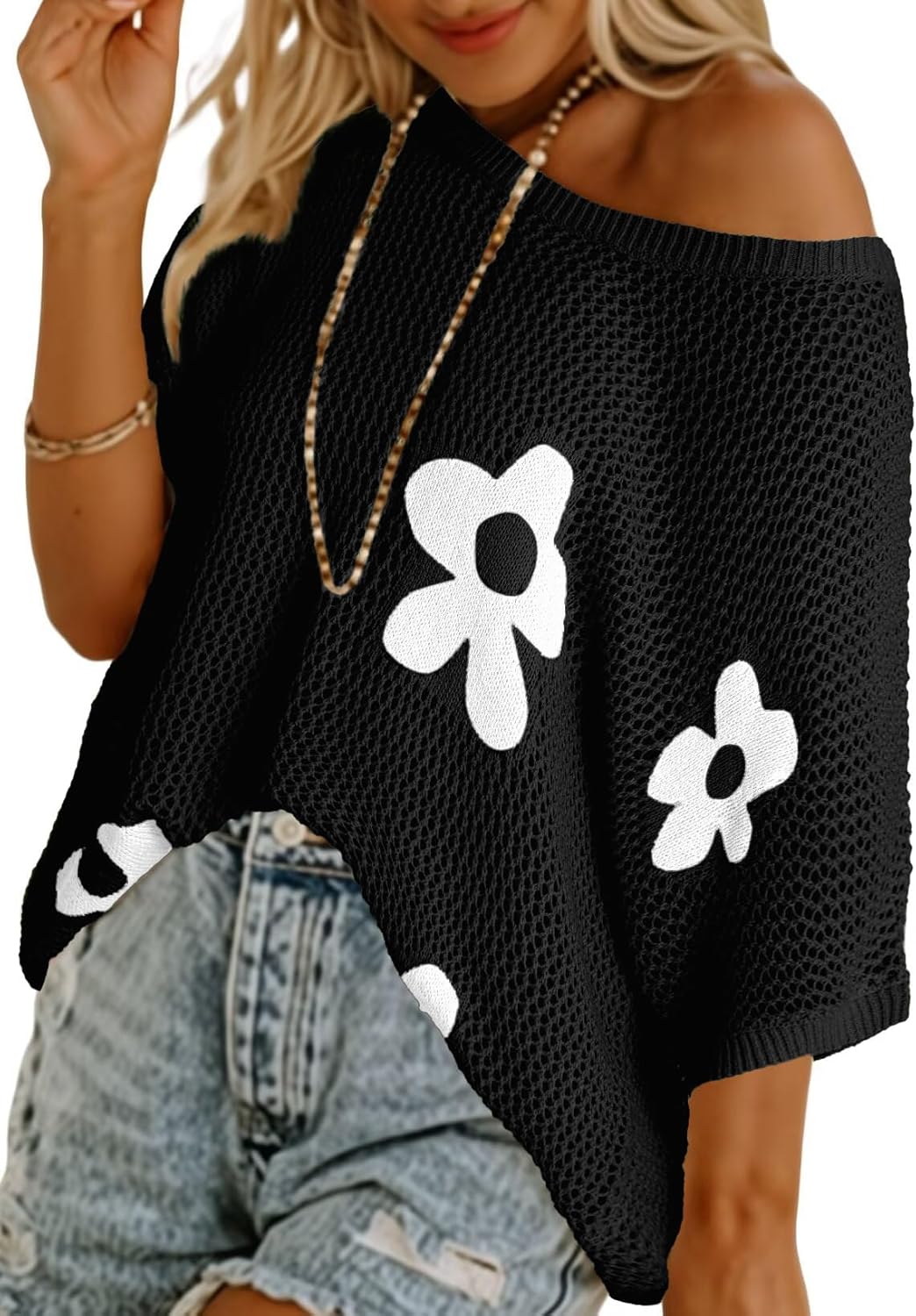 Dokotoo Womens Floral Fashion Summer Tops for Stylish Outings