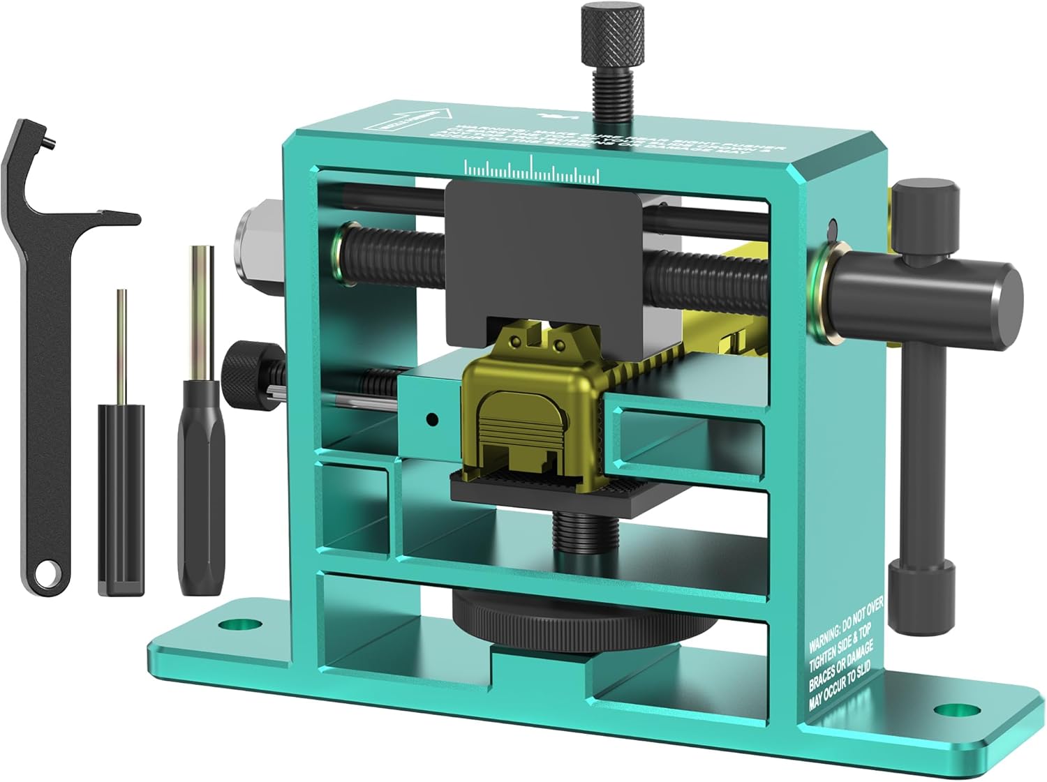 Sight Pusher Tool for Handguns - Heavy Duty Adjustable Base