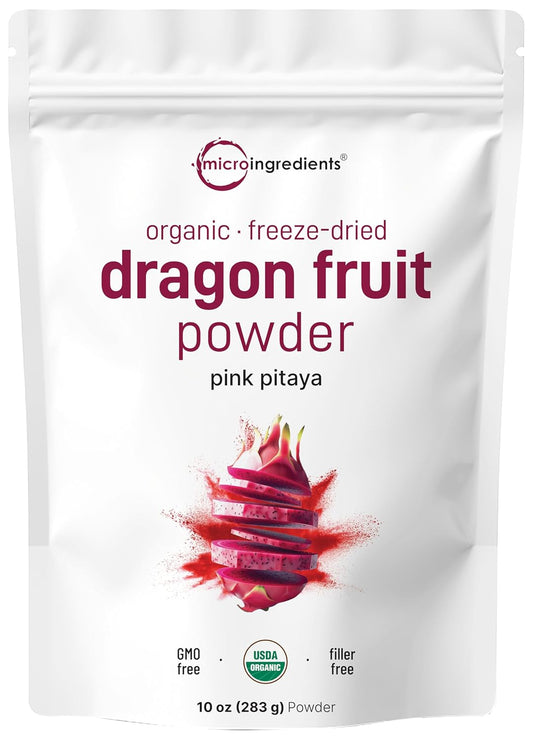 Vibrant Dragon Fruit Powder | Pure & Natural | Great for Beverages
