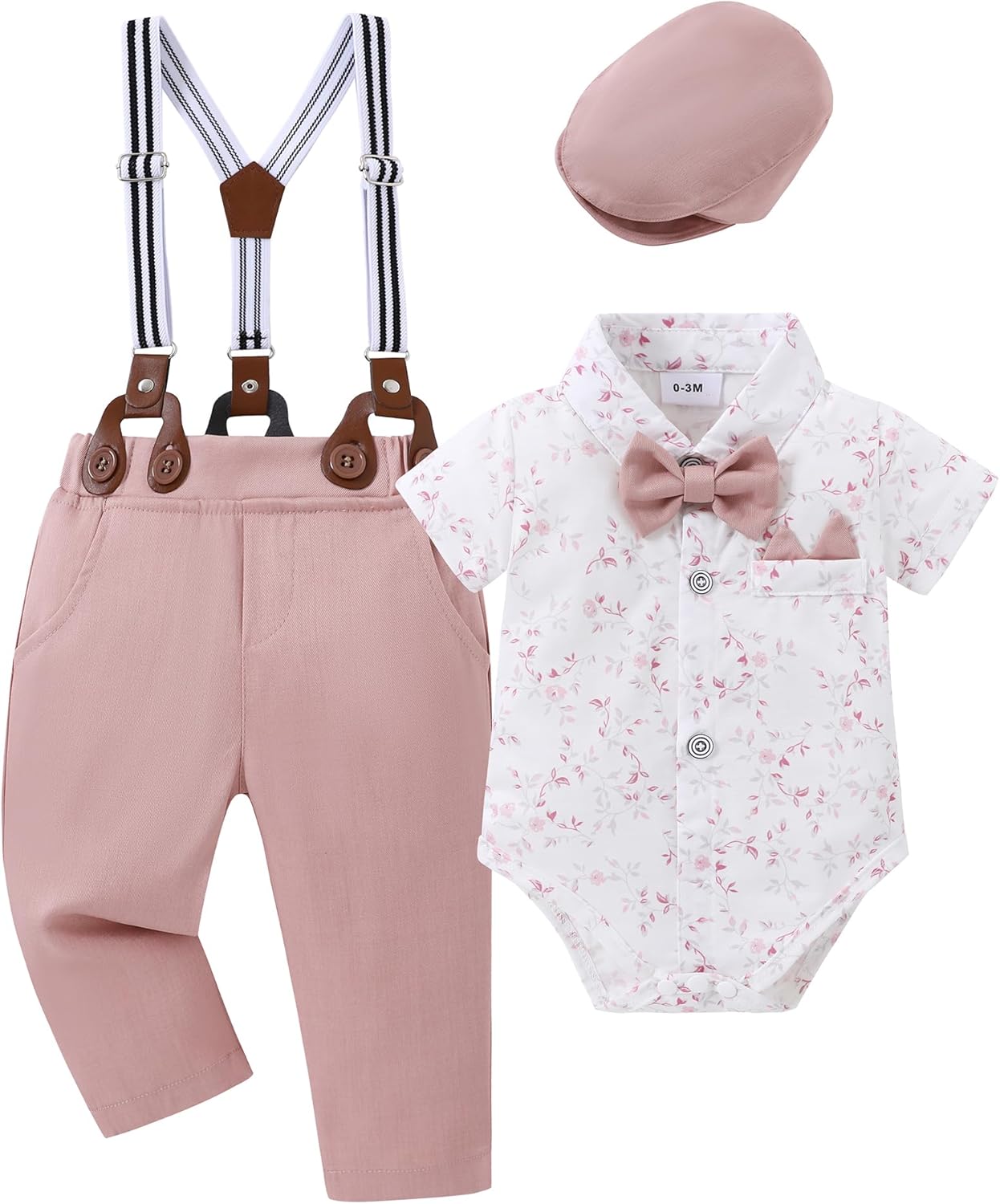 YALLET Baby Boy Clothes Suit for Newborns - Stylish Formal Wear