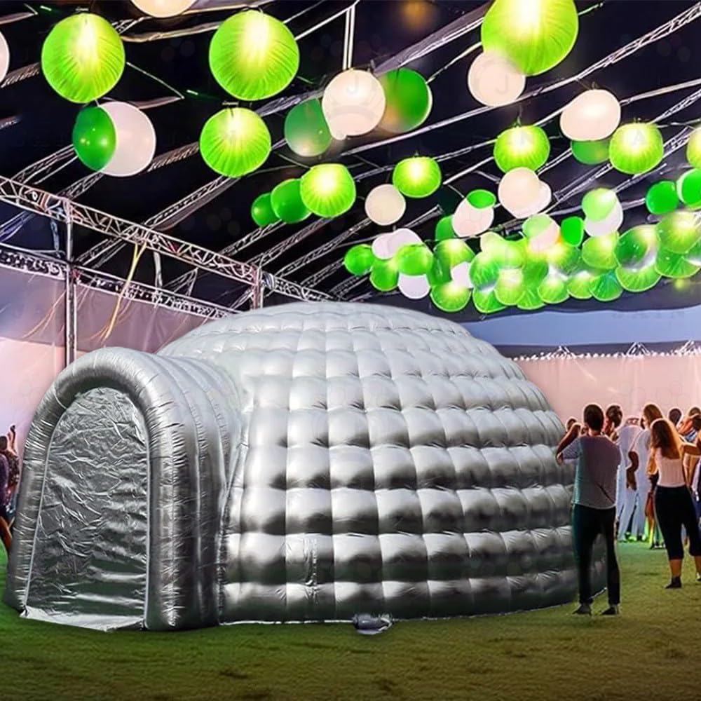 Spacious 20x11.8FT Inflatable Igloo Tent by AIRMAT - Perfect for Events!