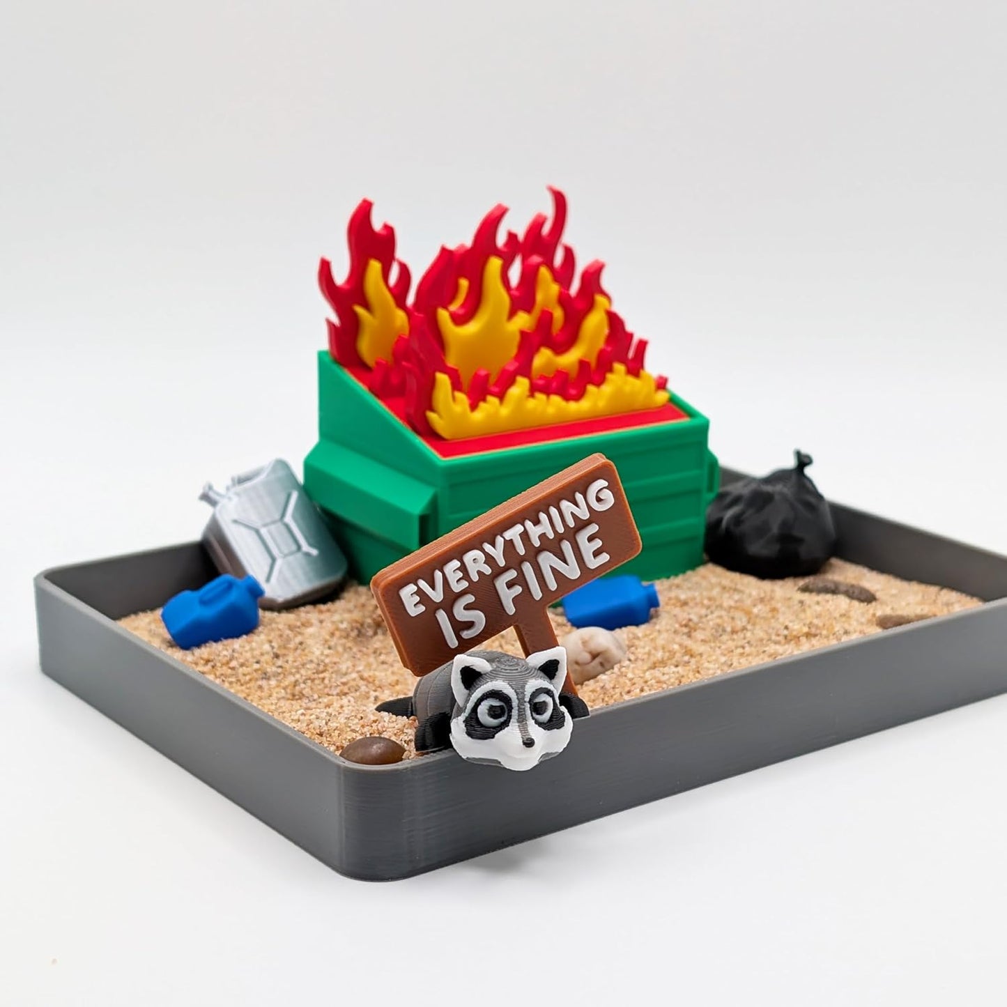 Handcrafted Zen Garden for Stress Relief and Mindfulness Practice