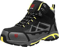 LARNMERN Steel Toe Boots for Men - Durable Safety Work Shoes
