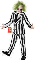 Black and White Striped Suit Costume for Boys - Easy Wear Halloween